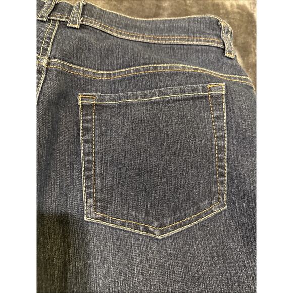 Gloria Vanderbilt-Amanda Womens Jeans-Straight Leg Dark Wash-Size 10 Average - Picture 10 of 13